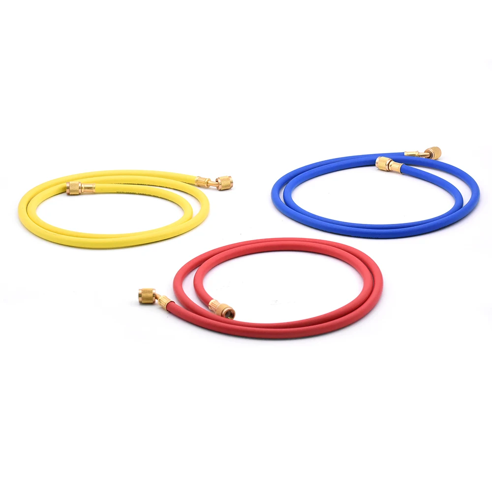 1.5M Refrigeration Charging Hoses for R134a R410a R22 R12 R502 Testo 550 Air Conditioner Tools Accessories Manifold