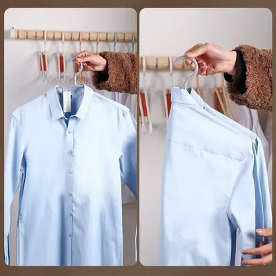 15PCS Portable Folding Hangers Space-Saving Double Fold Design, Durable Plastic for Travel/Home Storage 15PCS Portable Folding Hangers Space-Saving Double Fold Design, Durable Plastic for Travel/Home Storage