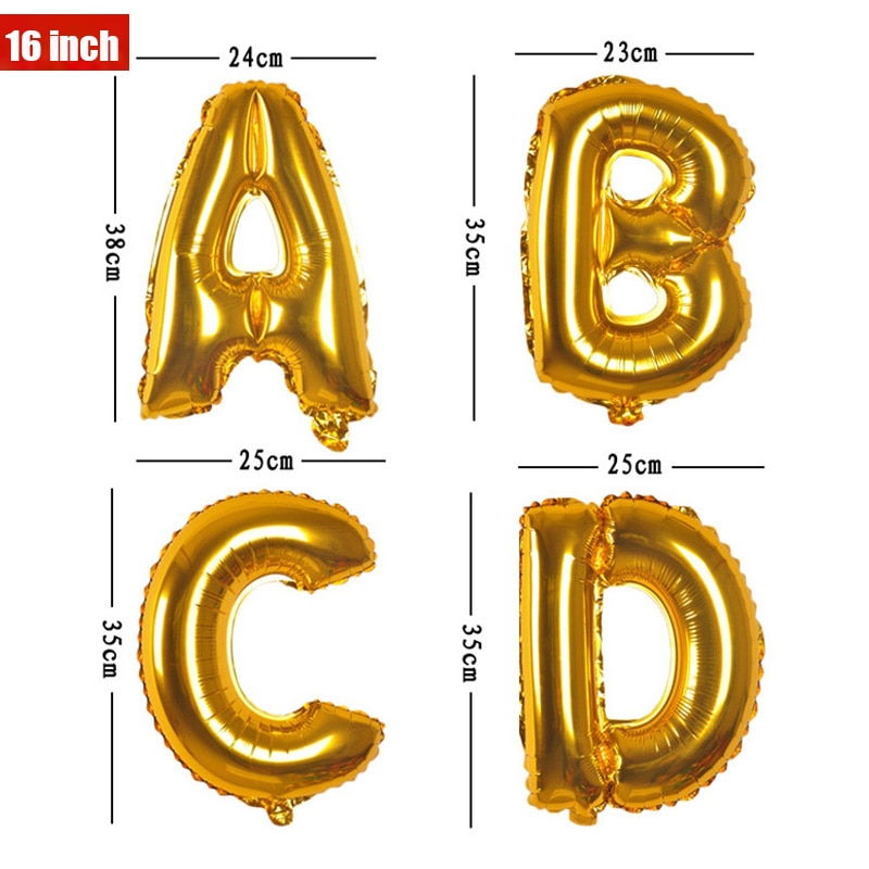 16 Inch Foil Balloon Letter 16 Inch Foil Balloon Letter