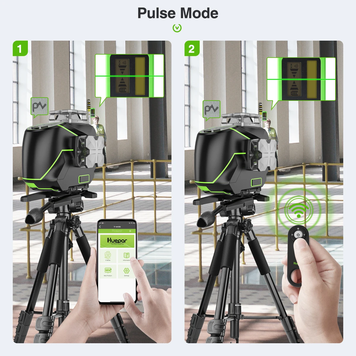 16 lines 4D Cross Line Laser Level Bluetooth Self-Leveling Remote Control Functions LCD Display Pulse Mode Green Beam 16 lines 4D Cross Line Laser Level Bluetooth Self-Leveling Remote Control Functions LCD Display Pulse Mode Green Beam