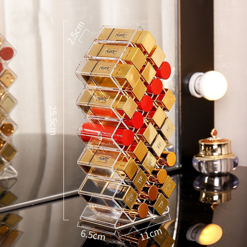 16 Slot Acrylic Lipstick Organizer