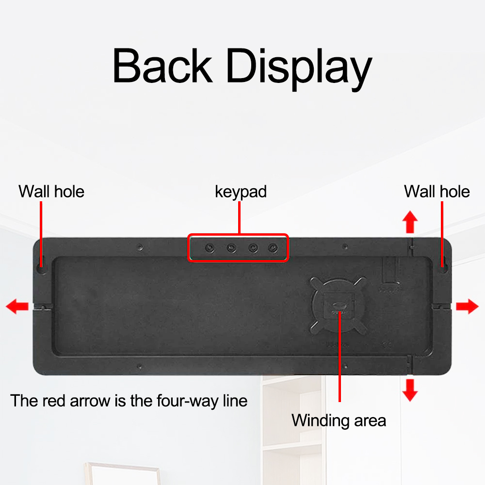 16inch Wall Mounted Digital Wall Clock Remote Control Temp Date Week Display Power Off Memory Table Clock Dual Alarms 16inch Wall Mounted Digital Wall Clock Remote Control Temp Date Week Display Power Off Memory Table Clock Dual Alarms