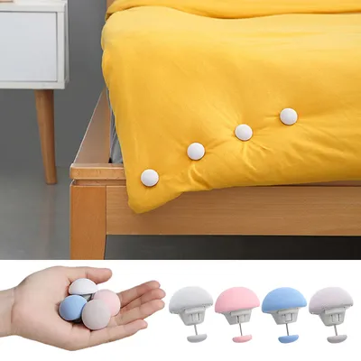 16PCS BedSheet Quilt Clip Duvet Cover Fastener Clip Anti Slip Blanket Buckles Quilt Holder Fixator Gripper Easy To 16PCS BedSheet Quilt Clip Duvet Cover Fastener Clip Anti Slip Blanket Buckles Quilt Holder Fixator Gripper Easy To