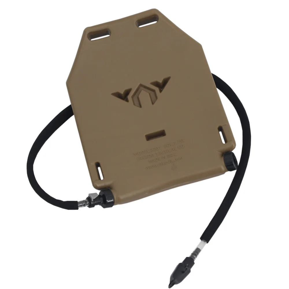 1.75L Plate Cut Hydrogen Storage Hydration Case Water Panel For Molle Combat Assault Plate Carrier JPC CPC AVS Tactical