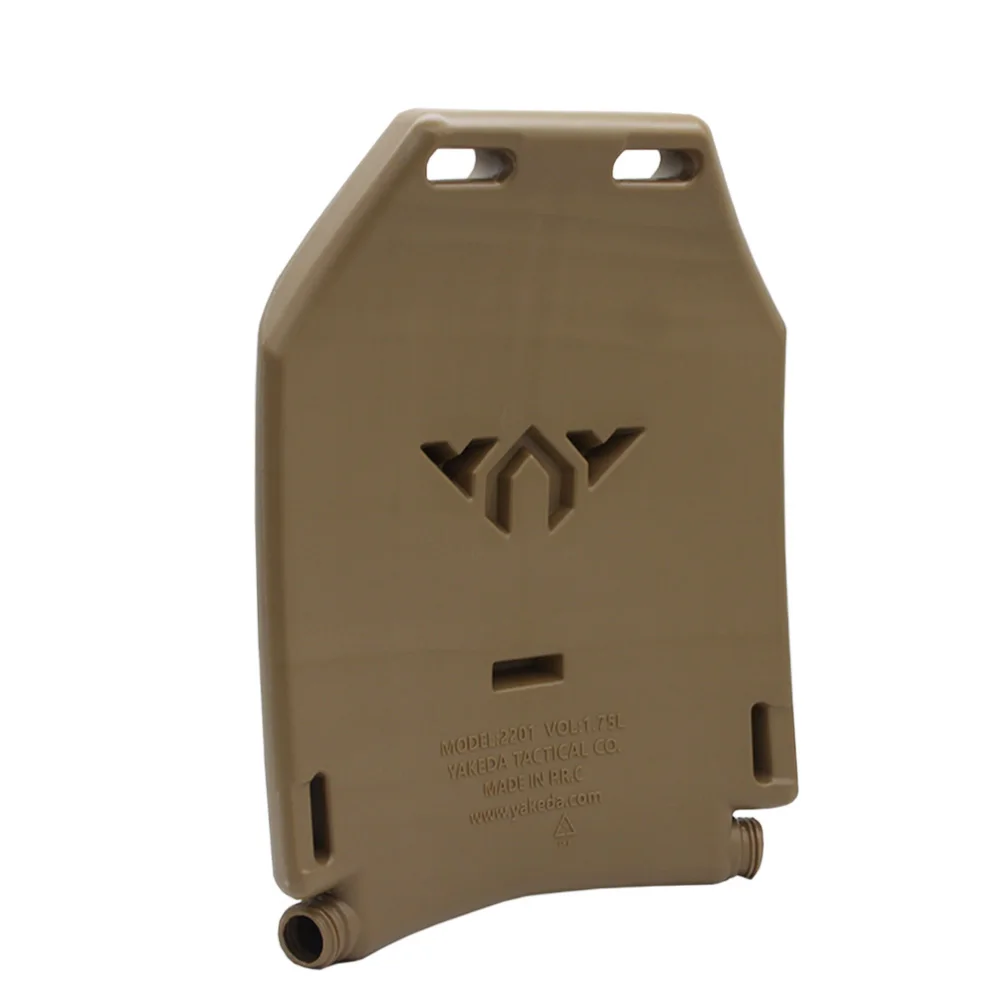 1.75L Plate Cut Hydrogen Storage Hydration Case Water Panel For Molle Combat Assault Plate Carrier JPC CPC AVS Tactical