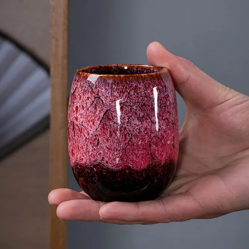 175ML 4pcs Ceramic Coffee Mugs Teacup Porcelain Expresso Cup Home Creative Tea Cup Set Box Package