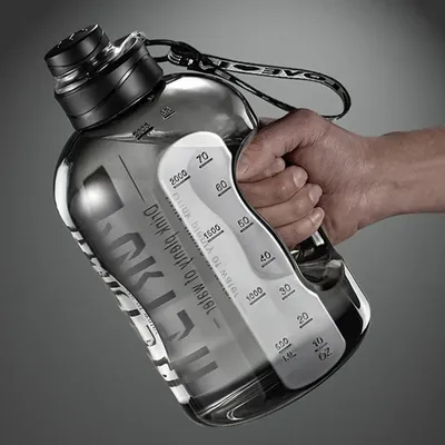 1.7L/2.7L Sports Water Bottle Gym Cycling Cup Portable Large Capacity Water Bottle For Fitness Camping Men Water Kettle 1.7L/2.7L Sports Water Bottle Gym Cycling Cup Portable Large Capacity Water Bottle For Fitness Camping Men Water Kettle