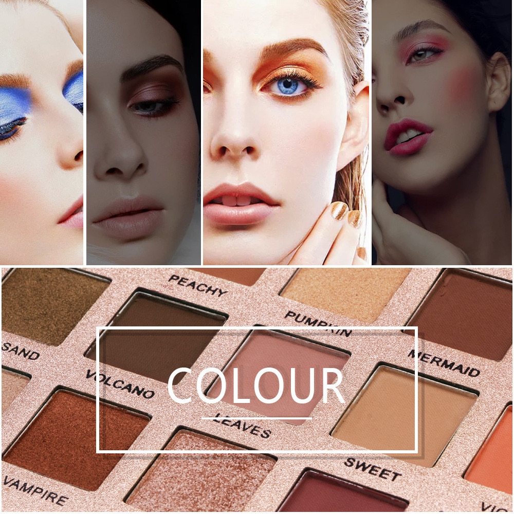 18 Color Shimmer Glitter Eyeshadow 18 Color Shimmer Glitter Eyeshadow