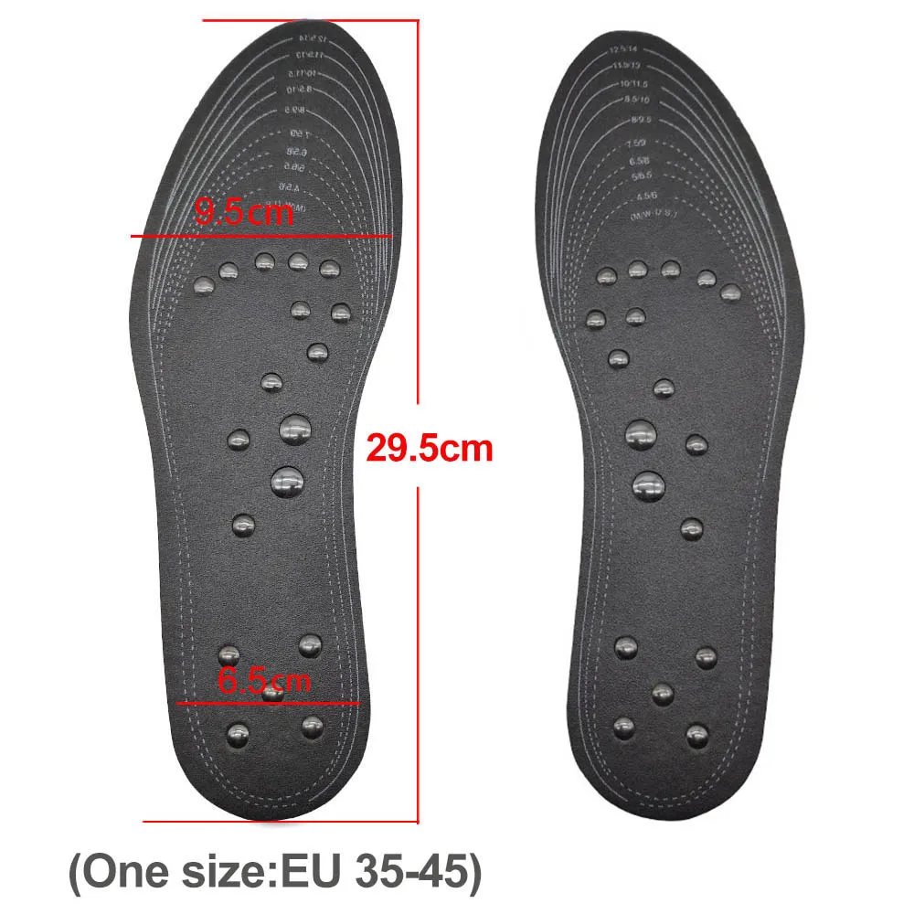 18 magnets Unisex Magnetic Therapy Massage Insoles Foot Acupressure Shoe Pads Therapy Slimming Insoles for Weight Loss 18 magnets Unisex Magnetic Therapy Massage Insoles Foot Acupressure Shoe Pads Therapy Slimming Insoles for Weight Loss