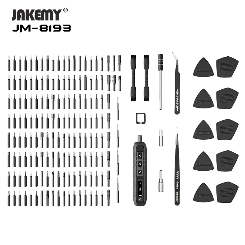180-IN-1 Precision Cordless Electric Screwdriver Set Magnetic Bits Mobile Phone Glasses Electronic Repair Tools 180-IN-1 Precision Cordless Electric Screwdriver Set Magnetic Bits Mobile Phone Glasses Electronic Repair Tools