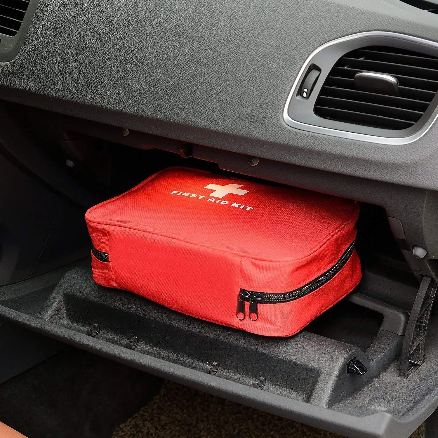 184pcs First Aid Kit, Multi-purpose Emergency Medical Supplies Portable Medical Bag, For Outdoor Hiking, Camping And