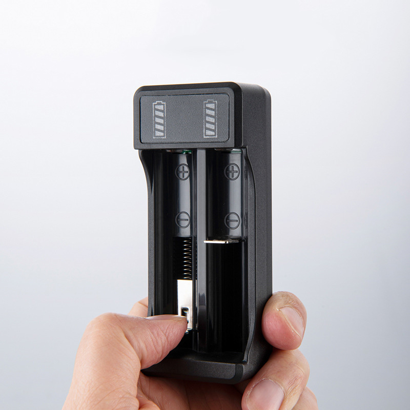 18650 Battery Charger Dual For 18650 Charging 4.2V Rechargeable Lithium Battery Charger