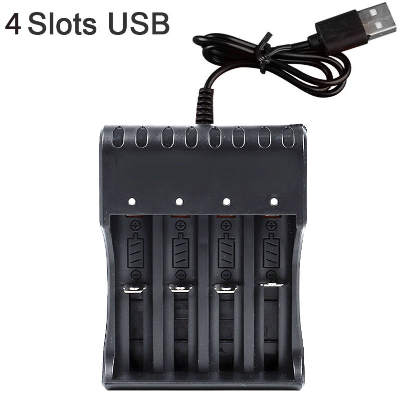 18650 Battery Charger Dual For 18650 Charging 4.2V Rechargeable Lithium Battery Charger