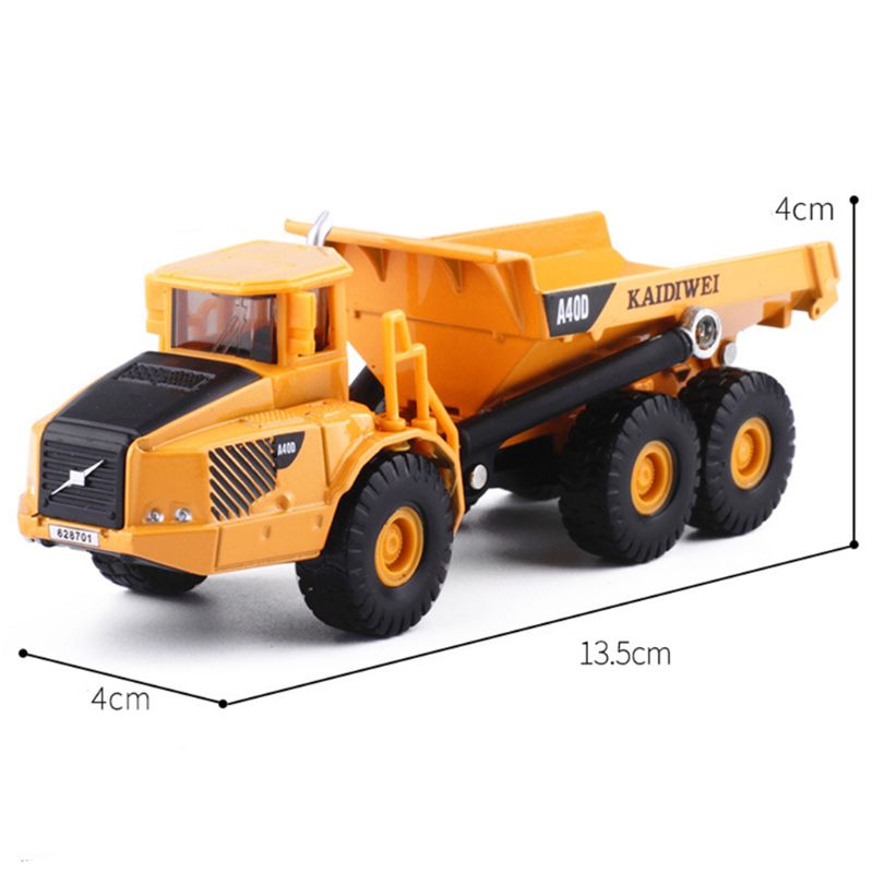1:87 Scale Model Dump Truck Toy 1:87 Scale Model Dump Truck Toy