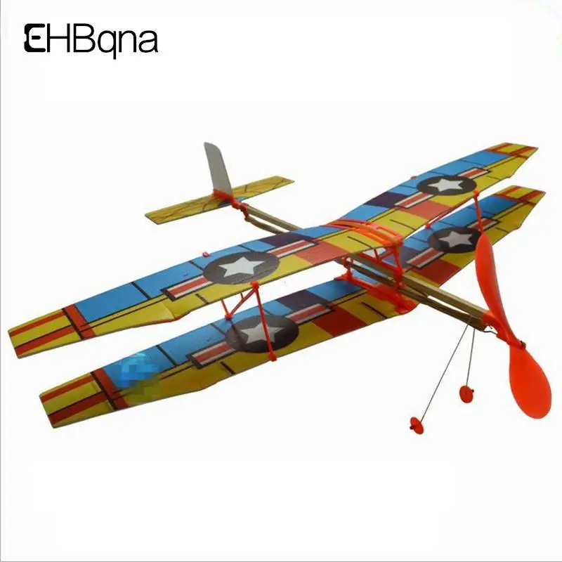18Inches Eagle Carbon Fiber Imitate Birds Assembly Flapping Wing Flight DIY Model Aircraft Plane Toy