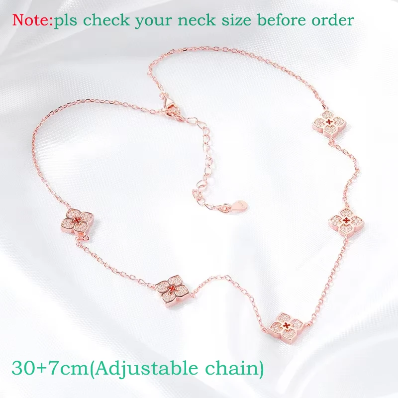 18k Plated Flower Moissanite Choker Necklace for Women Girls Neck Chain Sparkling 925 Sterling Silver Jewelry Pendant 18k Plated Flower Moissanite Choker Necklace for Women Girls Neck Chain Sparkling 925 Sterling Silver Jewelry Pendant