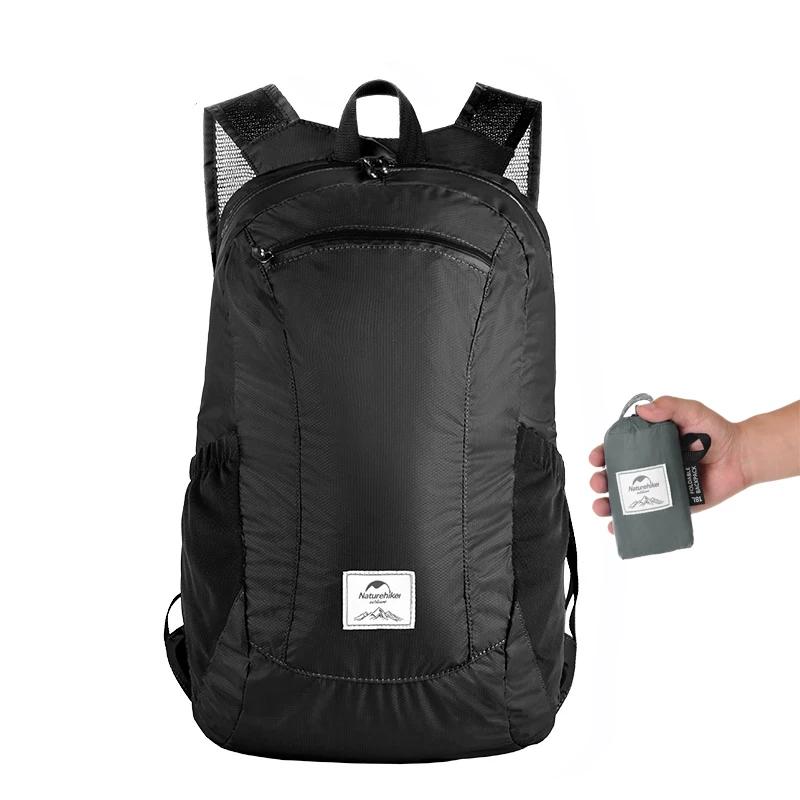 18L Hiking Backpack Ultralight Foldable Waterproof Travel Bags For Men Outdoor Portable Woman Camping Small Backpack