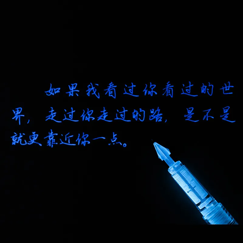 18ml Non-Carbon Magic Invisible Ink For Fountain Glass Dip Pen Creative Fluorescent Ink UV Light Gift Stationery
