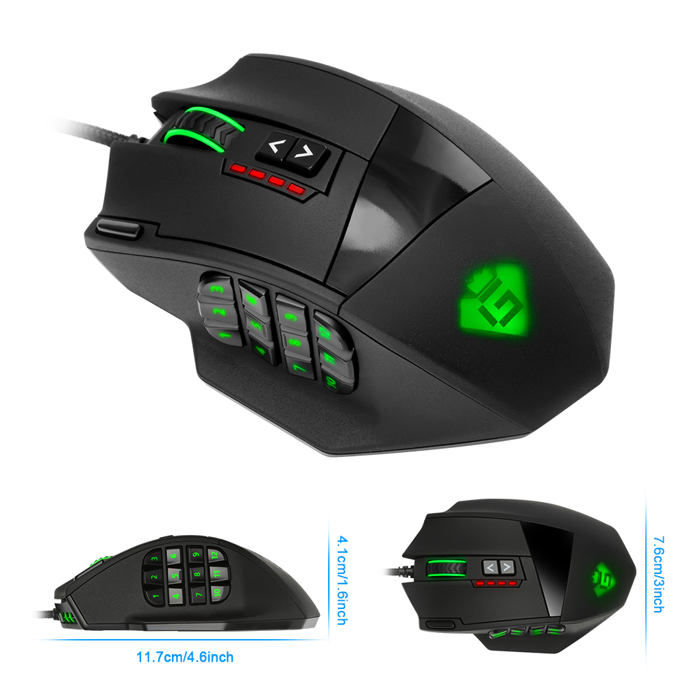 19 Buttons Gaming Mice USB Design 19 Buttons Gaming Mice USB Design
