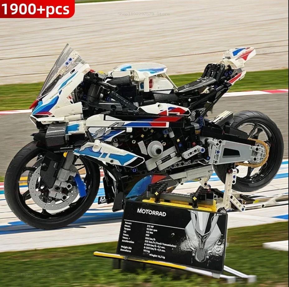 1920pcs Motorcycle Building Bocks Simulation Motorcycle Model Decoration Assembly Model Difficult Toy Boy Educational 1920pcs Motorcycle Building Bocks Simulation Motorcycle Model Decoration Assembly Model Difficult Toy Boy Educational