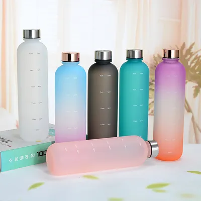 1L Frosted Water Bottle for Women 1L Frosted Water Bottle for Women