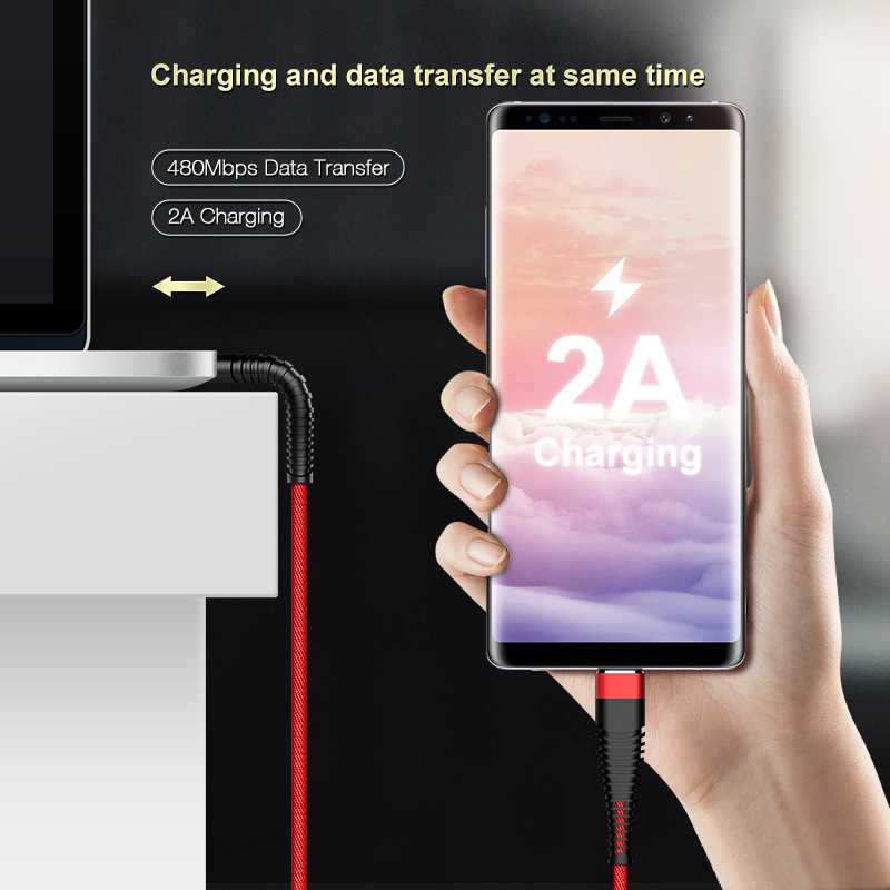 1M Android Charger Cable High-Tensile Micro USB Charger 1M Android Charger Cable High-Tensile Micro USB Charger