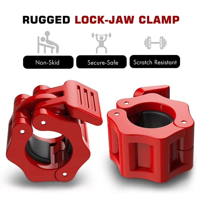 1Pair 50MM Spinlock Collars Barbell Collar Lock Clips Weight Lifting Bar Gym Dumbell Clamp Spring Quick Release Clamps 1Pair 50MM Spinlock Collars Barbell Collar Lock Clips Weight Lifting Bar Gym Dumbell Clamp Spring Quick Release Clamps