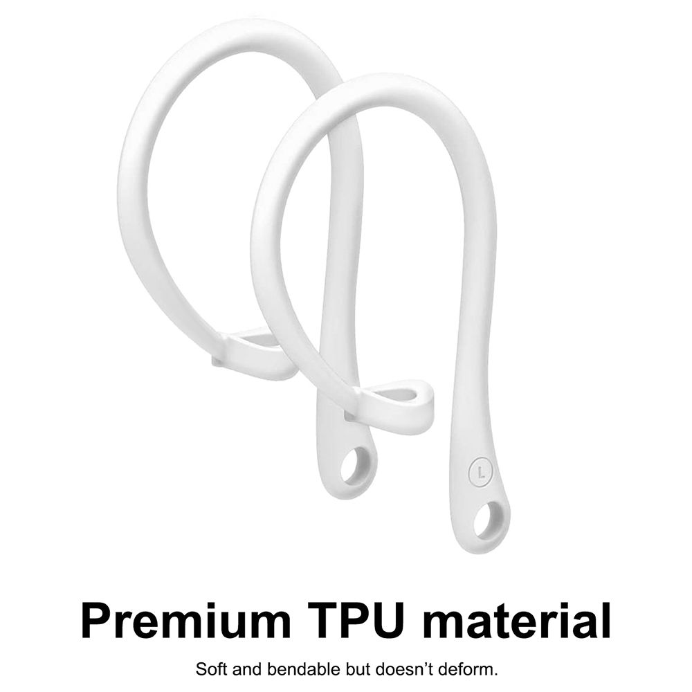 1Pair Anti-lost Earhook Eartips Secure Fit Silicone Wireless Earphone Protective Accessories Holders For Apple AirPods 1Pair Anti-lost Earhook Eartips Secure Fit Silicone Wireless Earphone Protective Accessories Holders For Apple AirPods