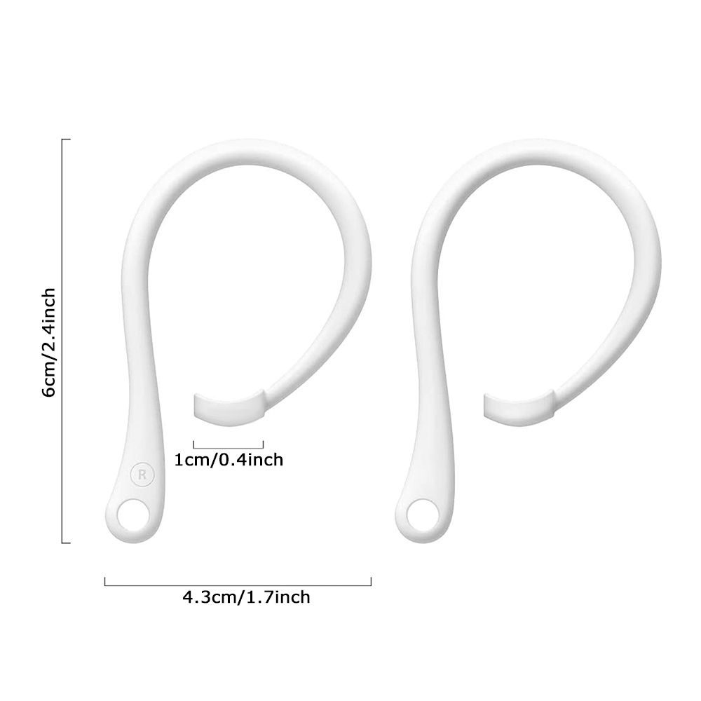 1Pair Anti-lost Earhook Eartips Secure Fit Silicone Wireless Earphone Protective Accessories Holders For Apple AirPods 1Pair Anti-lost Earhook Eartips Secure Fit Silicone Wireless Earphone Protective Accessories Holders For Apple AirPods