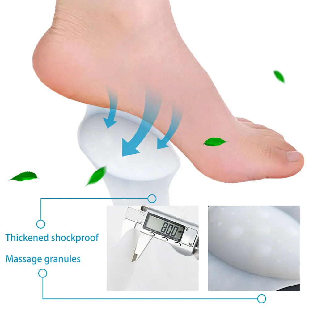 1Pair Arch Support Brace – Non-Slip Sole Foot Arch Support Plantar Fasciitis Heel Pain Aid Feet Care Absorb Shock 1Pair Arch Support Brace – Non-Slip Sole Foot Arch Support Plantar Fasciitis Heel Pain Aid Feet Care Absorb Shock