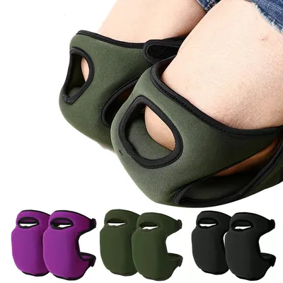 1Pair Gardening Knee Pads Anti Slip Knee Protectors Protective Cushion Soft Kneepad For Gardener Cleaning Work