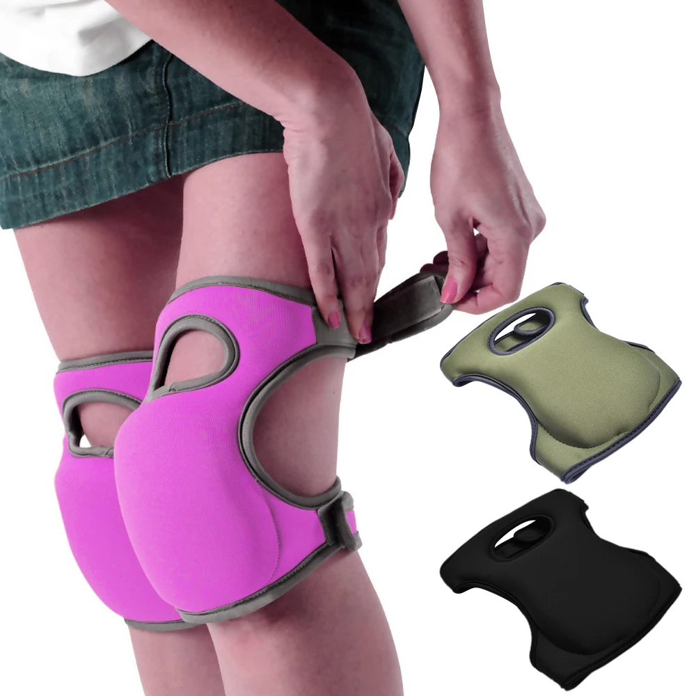 1Pair Gardening Knee Pads Anti Slip Knee Protectors Protective Cushion Soft Kneepad For Gardener Cleaning Work