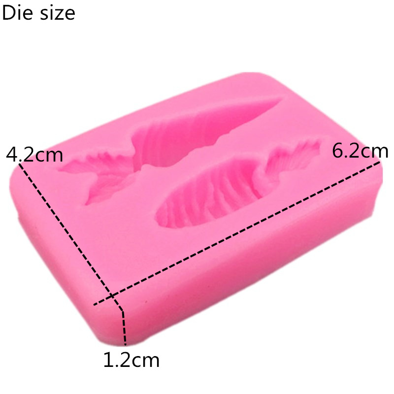 2-Cavity Silicone Carrot Mold
