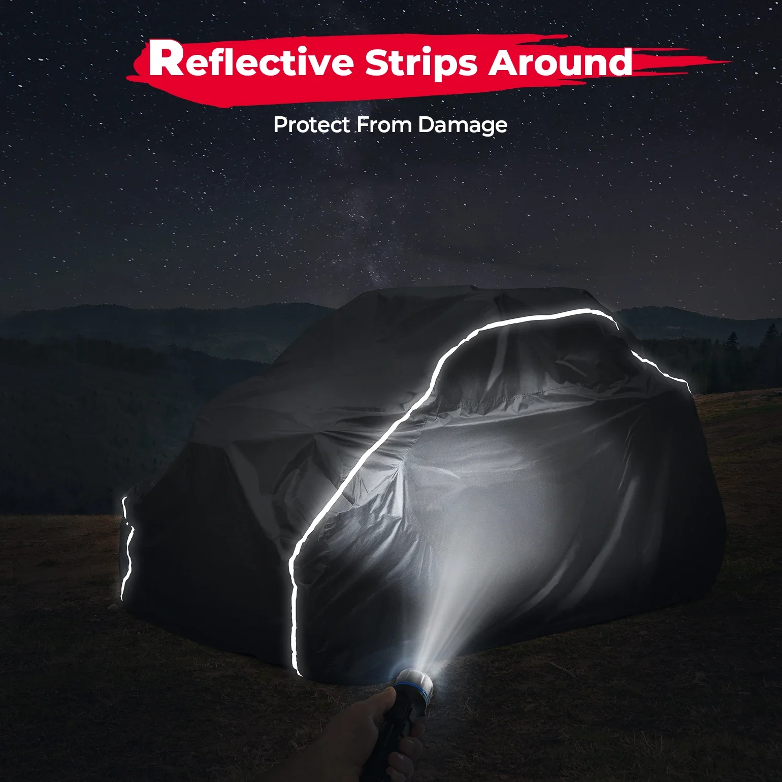 2 Doors UTV 210D Oxford Cloth Protect Utility Vehicle Storage Cover Rain Dirt Rays-Reflective for Can Am Maverick X3 2 Doors UTV 210D Oxford Cloth Protect Utility Vehicle Storage Cover Rain Dirt Rays-Reflective for Can Am Maverick X3
