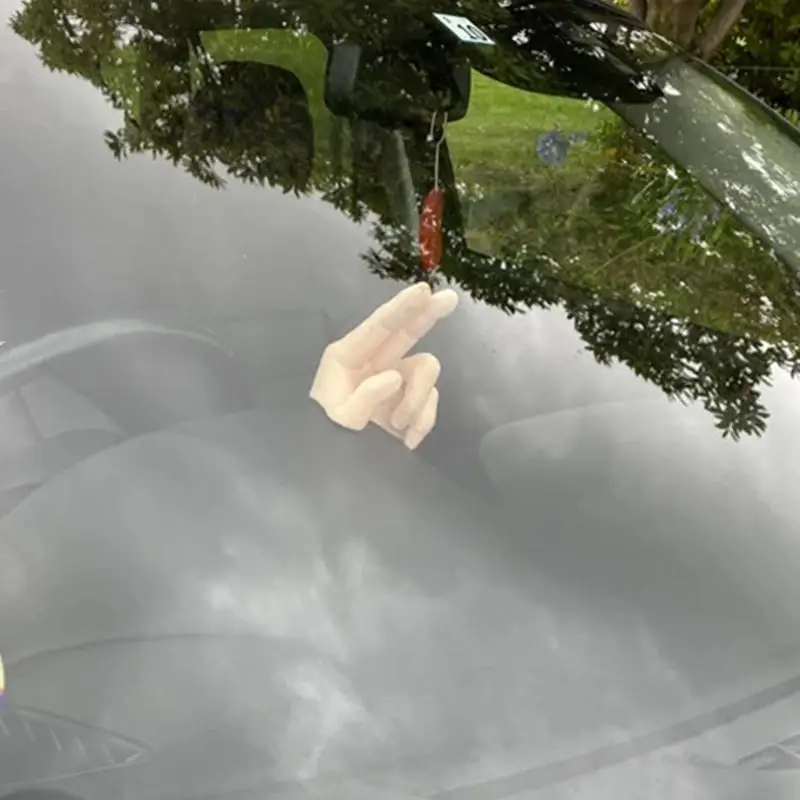 2 Finger Waving Hand Car Dashboard Decoration Salute Lazy Waver Gladiator Cherokee 3D Printed Dash Hand Waving For Auto 2 Finger Waving Hand Car Dashboard Decoration Salute Lazy Waver Gladiator Cherokee 3D Printed Dash Hand Waving For Auto