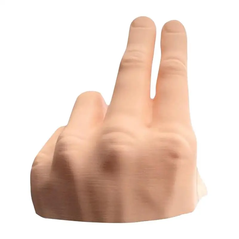 2 Finger Waving Hand Car Dashboard Decoration Salute Lazy Waver Gladiator Cherokee 3D Printed Dash Hand Waving For Auto 2 Finger Waving Hand Car Dashboard Decoration Salute Lazy Waver Gladiator Cherokee 3D Printed Dash Hand Waving For Auto