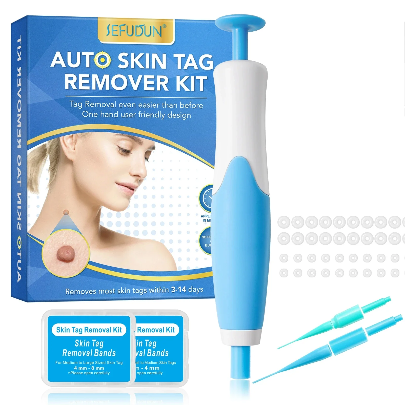 2 IN 1 Auto Skin Tag Remover Kit Micro Skin Tag Removal Device Adult Mole Stain Wart Remover Face Care Beauty Tools 2 IN 1 Auto Skin Tag Remover Kit Micro Skin Tag Removal Device Adult Mole Stain Wart Remover Face Care Beauty Tools