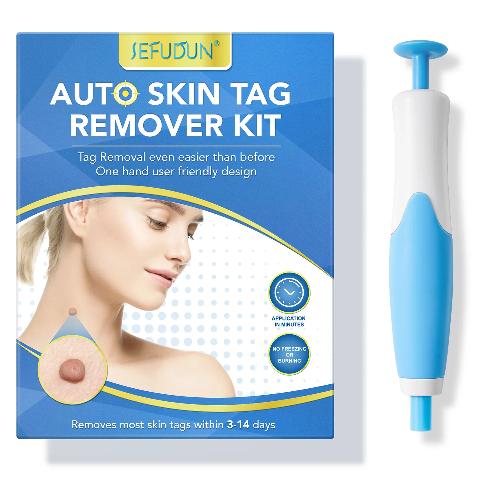 2 IN 1 Auto Skin Tag Remover Kit Micro Skin Tag Removal Device Adult Mole Stain Wart Remover Face Care Beauty Tools 2 IN 1 Auto Skin Tag Remover Kit Micro Skin Tag Removal Device Adult Mole Stain Wart Remover Face Care Beauty Tools