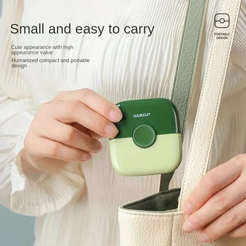 2-in-1 Bangs Trimmer Versatile Cutter Hairdressing Comb Cute Portable Hair Cutting Barber Remover Mini Tools Beauty