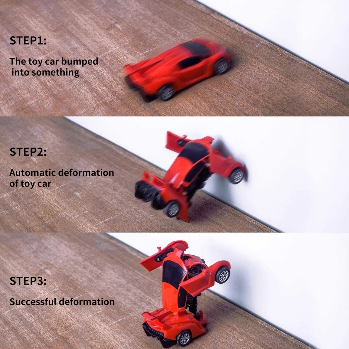 2 In 1 Car Toys One Key Deformation Car Toys Automatic Transformation Robot Model Car Diecasts Toy Boys Gift 2 In 1 Car Toys One Key Deformation Car Toys Automatic Transformation Robot Model Car Diecasts Toy Boys Gift