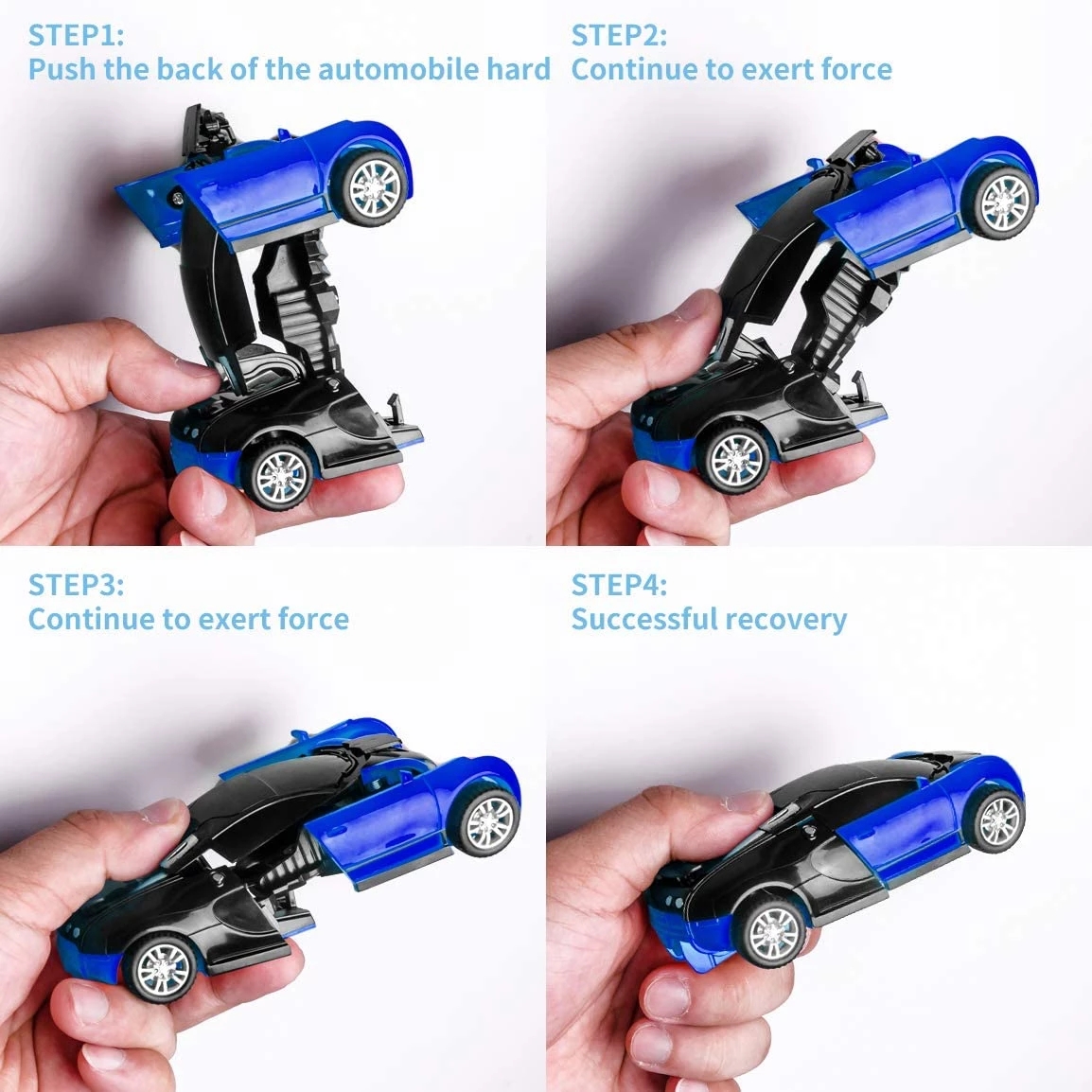 2 In 1 Car Toys One Key Deformation Car Toys Automatic Transformation Robot Model Car Diecasts Toy Boys Gift 2 In 1 Car Toys One Key Deformation Car Toys Automatic Transformation Robot Model Car Diecasts Toy Boys Gift