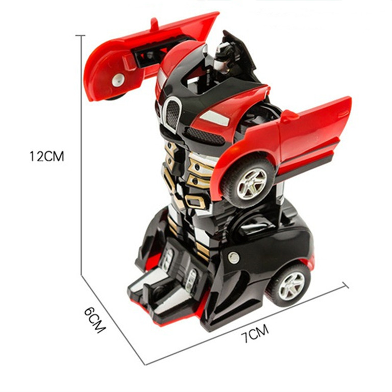 2 In 1 Car Toys One Key Deformation Car Toys Automatic Transformation Robot Model Car Diecasts Toy Boys Gift 2 In 1 Car Toys One Key Deformation Car Toys Automatic Transformation Robot Model Car Diecasts Toy Boys Gift