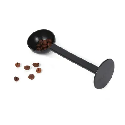 2 in 1 Coffee Bean Spoon Measurer and Tamper 2 in 1 Coffee Bean Spoon Measurer and Tamper