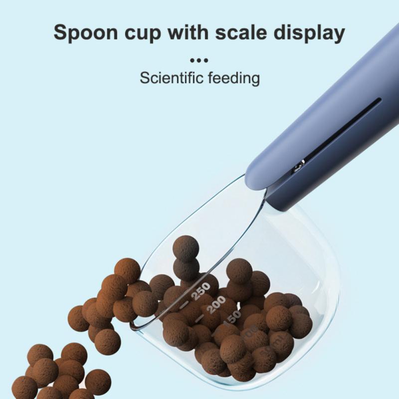 2 in 1 Dog Food Measuring Scoop and Clip