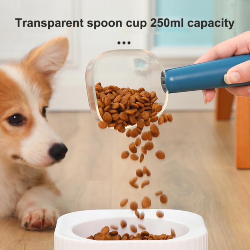 2 in 1 Dog Food Measuring Scoop and Clip