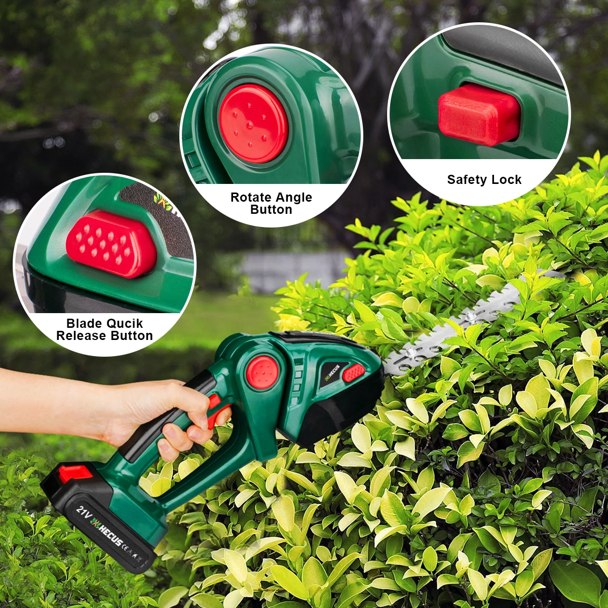 2 in 1 Electric Hedge Trimmer 20000rpm Handheld Household Lawn Mower Garden Scissors Power Tool For Makita 18V Battery 2 in 1 Electric Hedge Trimmer 20000rpm Handheld Household Lawn Mower Garden Scissors Power Tool For Makita 18V Battery