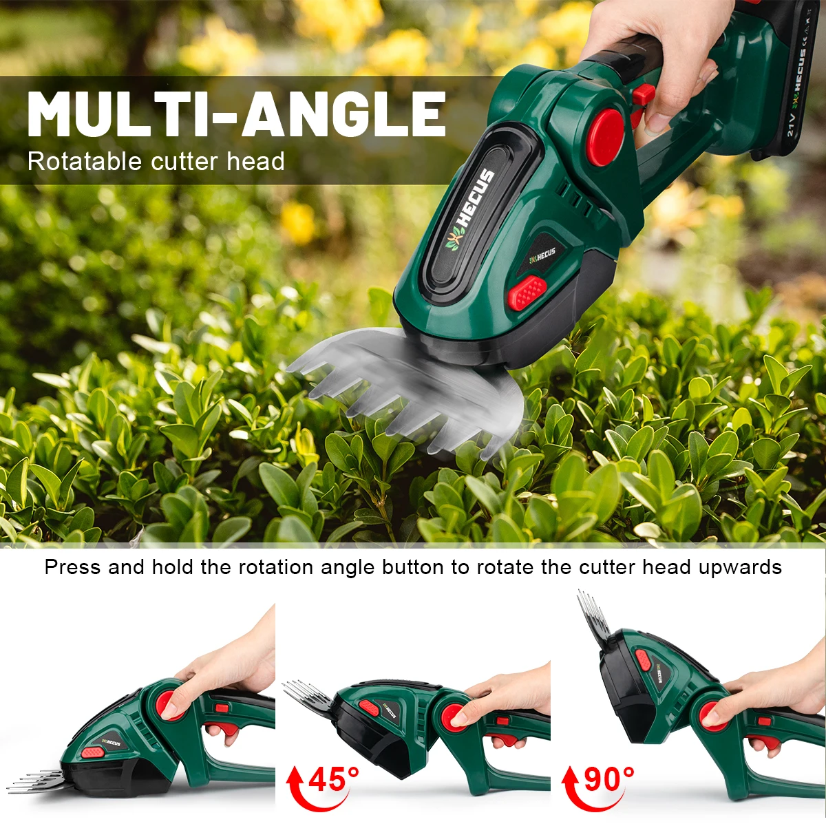 2 in 1 Electric Hedge Trimmer 20000rpm Handheld Household Lawn Mower Garden Scissors Power Tool For Makita 18V Battery 2 in 1 Electric Hedge Trimmer 20000rpm Handheld Household Lawn Mower Garden Scissors Power Tool For Makita 18V Battery