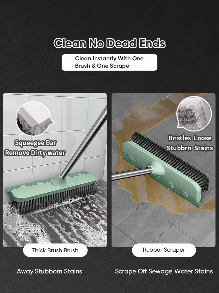 2 in 1 Floor Brush with Long Handle 2 in 1 Floor Brush with Long Handle