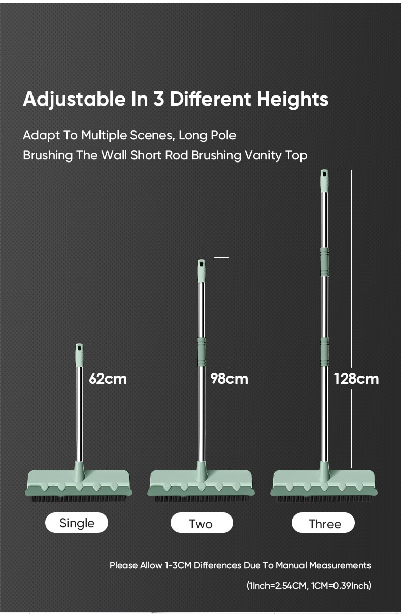 2 in 1 Floor Brush with Long Handle 2 in 1 Floor Brush with Long Handle