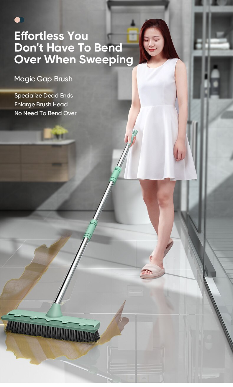 2 in 1 Floor Brush with Long Handle 2 in 1 Floor Brush with Long Handle